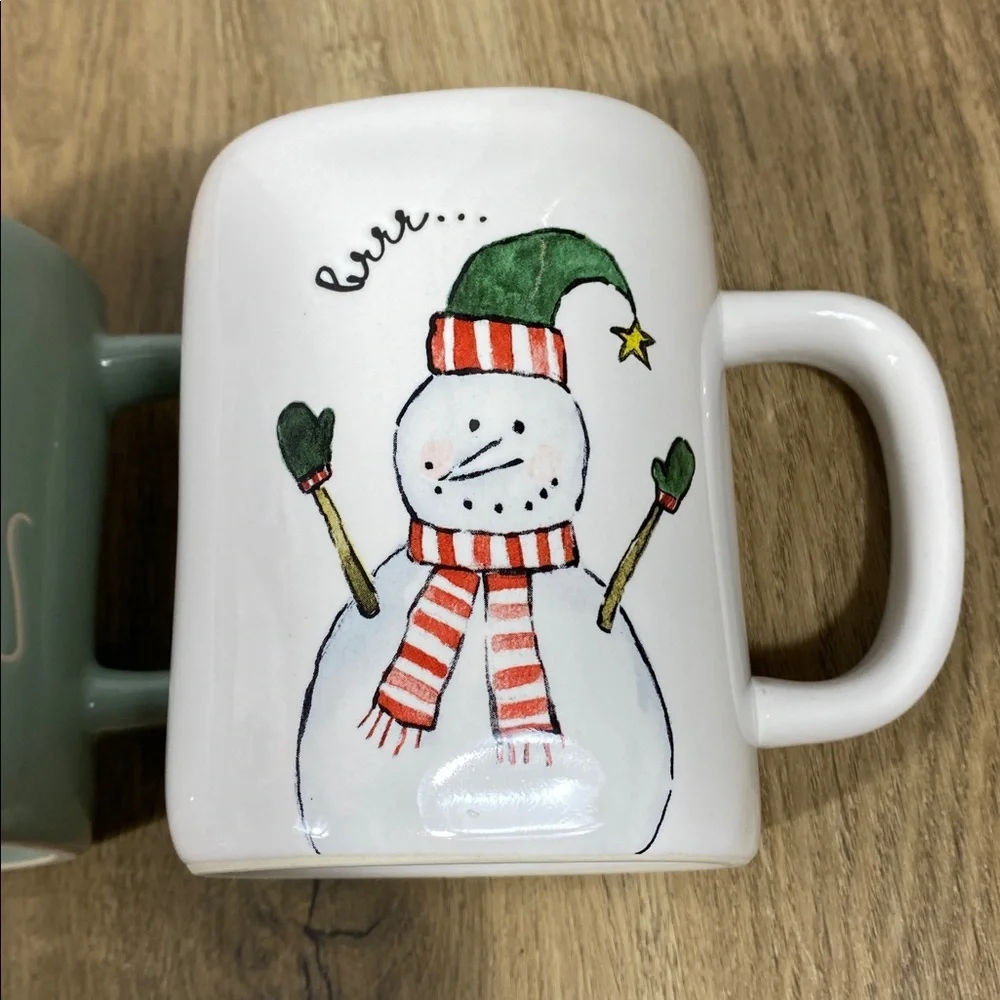3 Rae Dunn Artisan Collection by Magenta Christmas mugs